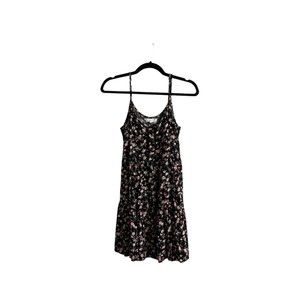 Socialite- Floral Spaghetti Strap Flowy Summer Dress, Size Small